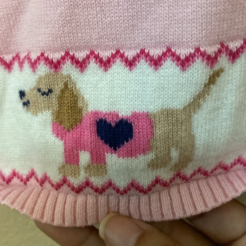 Baby Girls Gymboree Knit Cotton Dress Size 12-18M B4A - Picture 6 of 8
